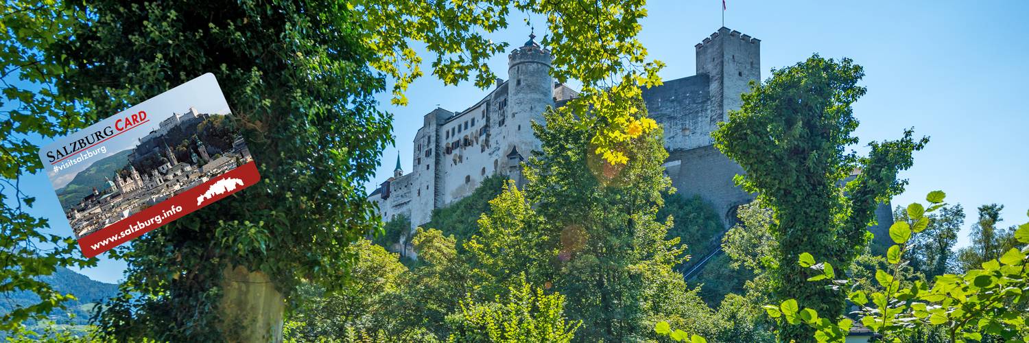 Free admissions with the Salzburg Card salzburg.info